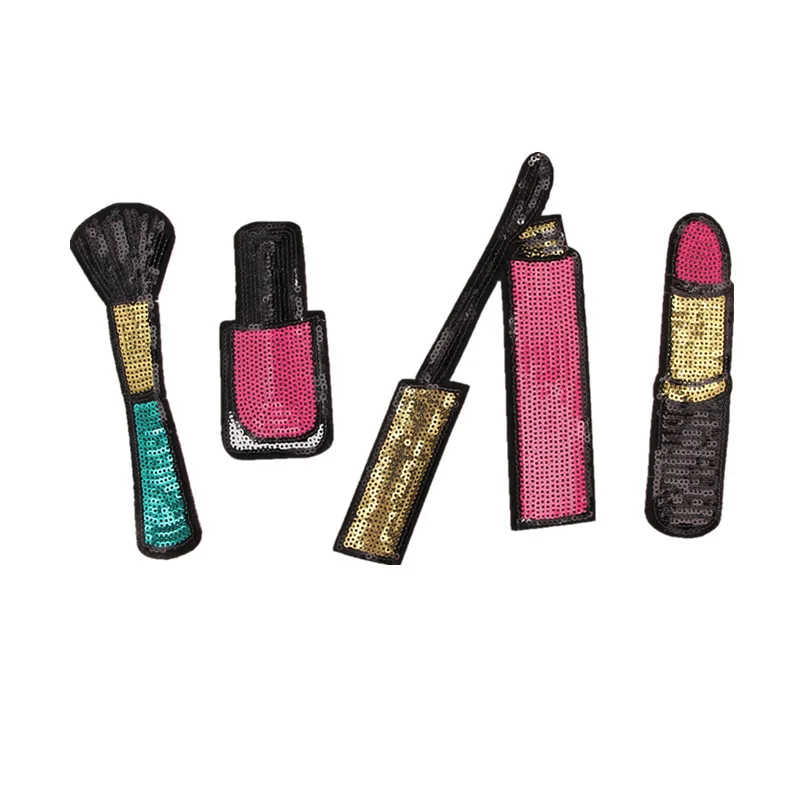 4 шт./набор вышитые приспособления для макияжа