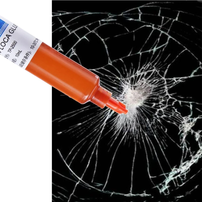 

УФ-клей, клей, прозрачный клей, практичный инструмент для ремонта экрана смартфона, быстрый ремонт D7YA