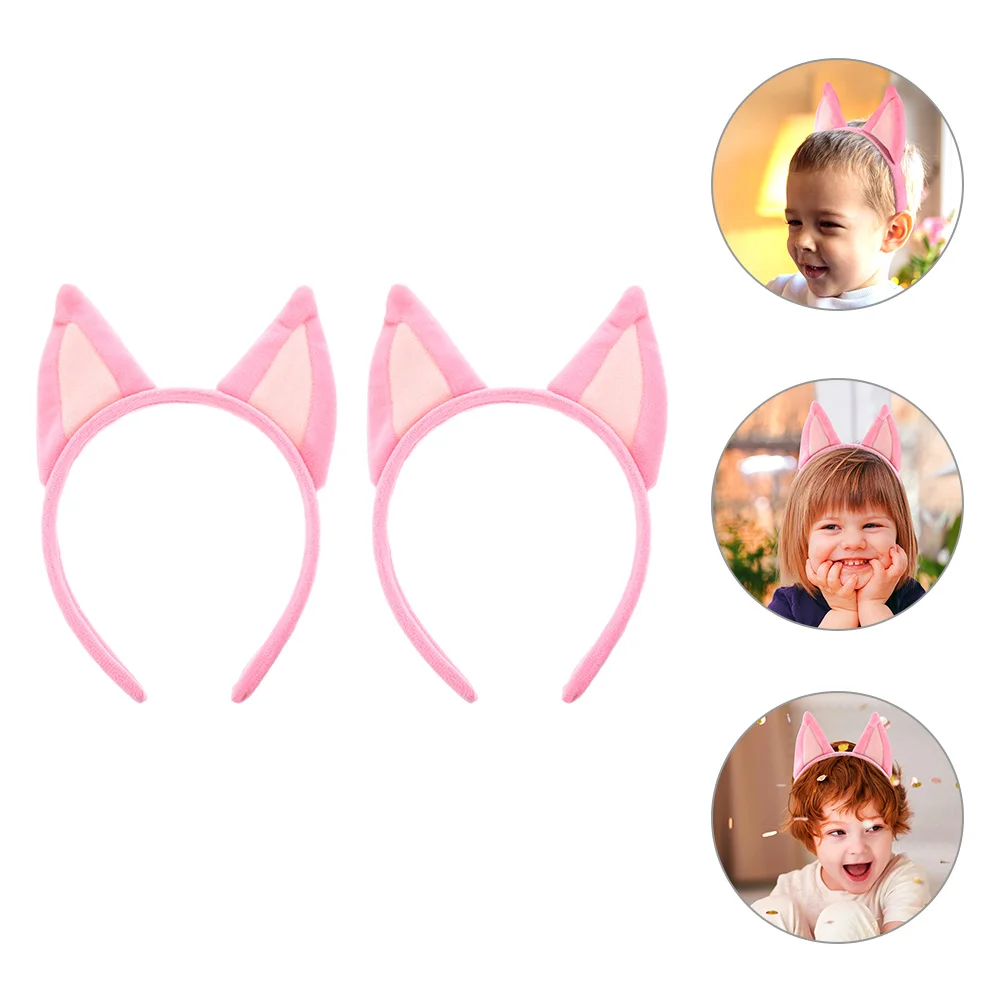 

2pcs Shepherd Dog Ears Headbands Cosplay Headband Halloween Costume Headband Cosplay Props