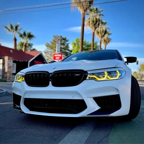 Комплект красных, синих, желтых светодиодных плат DRL для 18-20 BMW G30 G38 F90 M5 G31 G32 GT US EU Spec Адаптивные светодиодные фары для дневных видов спорта