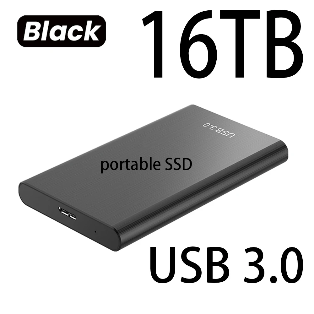 

Portable Solid State Drive Portable SSD External Hard Drive Disk Hard Drive Laptop SSD External HD 16tb SSD External Drive