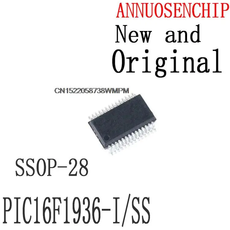 

Free Shipping 100PCS New and Original PIC16F1936 SSOP-28 IC In stock! PIC16F1936-I/SS