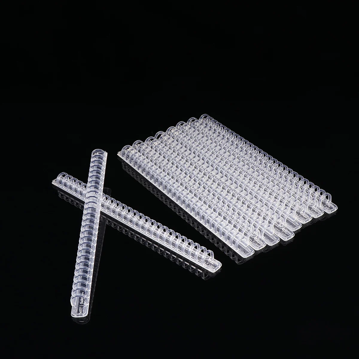 

Binding Binder Rings Loose Leaf Book Clips Combs Wire Paper Notebook B5 Comb Spines Wires Binders Spiral Hole Ring Replacement