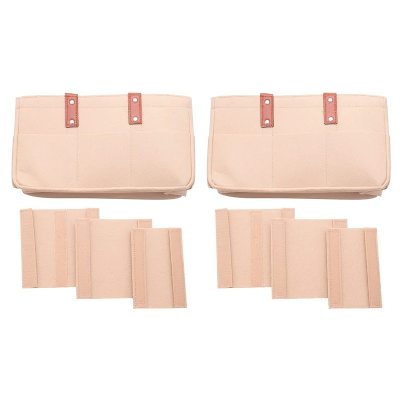 

2X Baby Diaper Caddy Organizer - Baby Shower Basket Portable Nursery Storage Bin Car Storage Basket For Toys