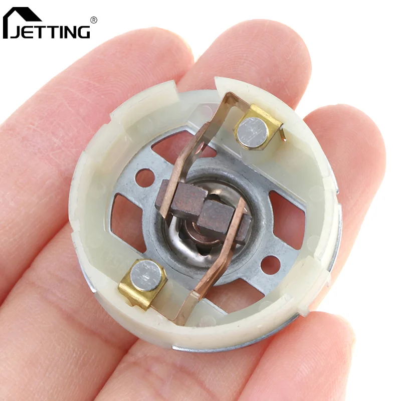 

2pcs Rs550 Motor Motor With Copper Brush Charging Drill Electric Screwdriver Carbon Brush Holder Tool Accessories