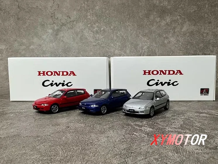 ЖК-дисплей 1:64 для Honda Civic SiR II (EG6) литая под давлением модель автомобиля из сплава