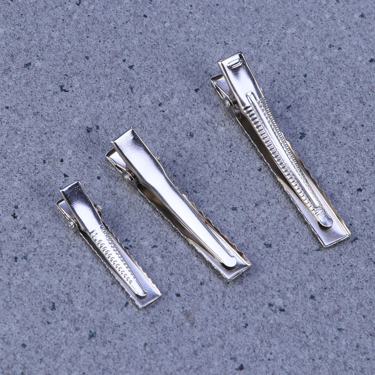 

Hair Clips Clip Accessorieshairpin Alligator Bow Material Teeth Stainless Diy Duck Metal Silver Styling Bows Salon Sectioning