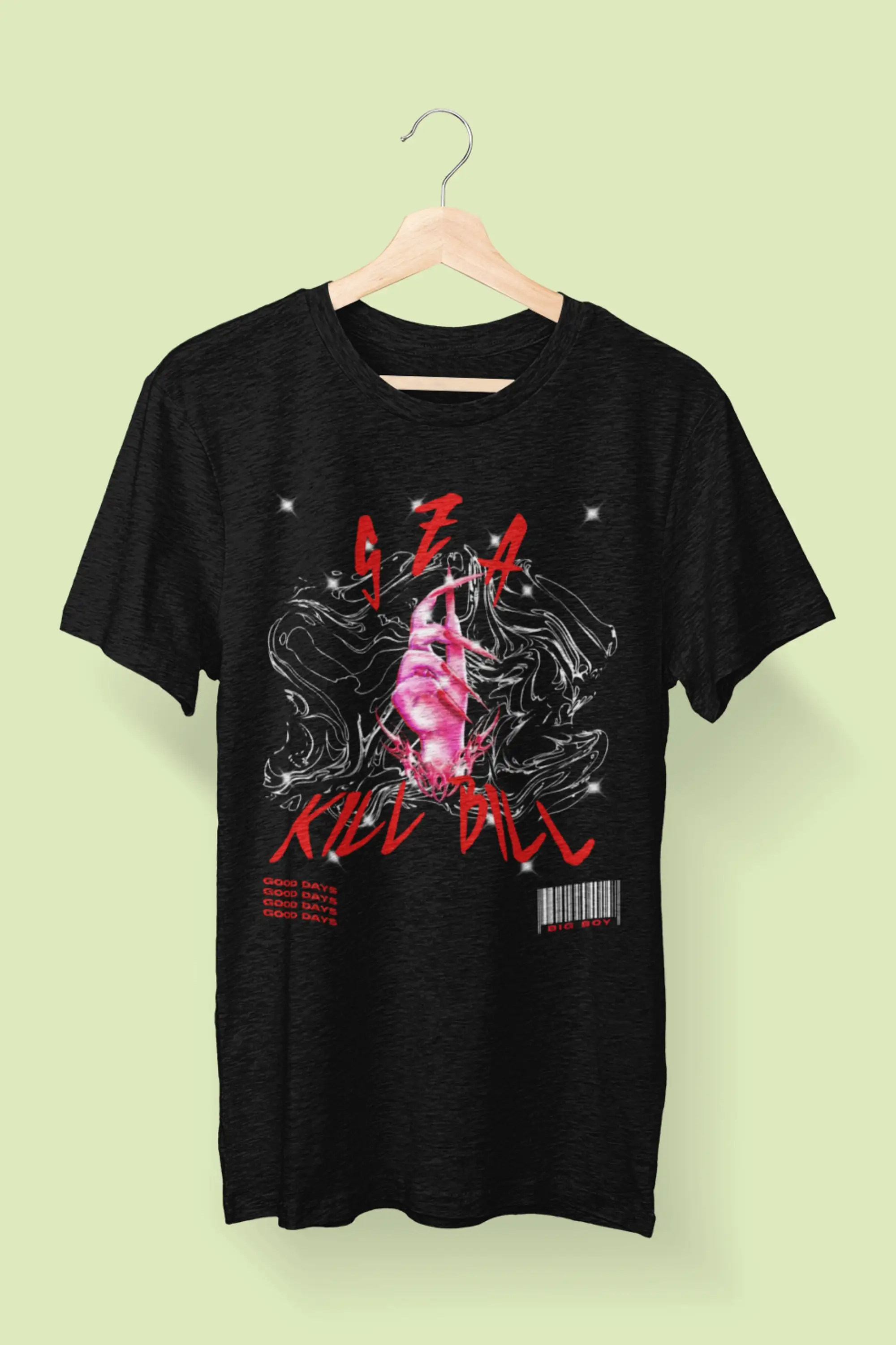 Винтажная футболка Sza Retro Tour Merch Grammy 2023 Джерси Kill Bill Big Boy Sos Setlist Open Arms