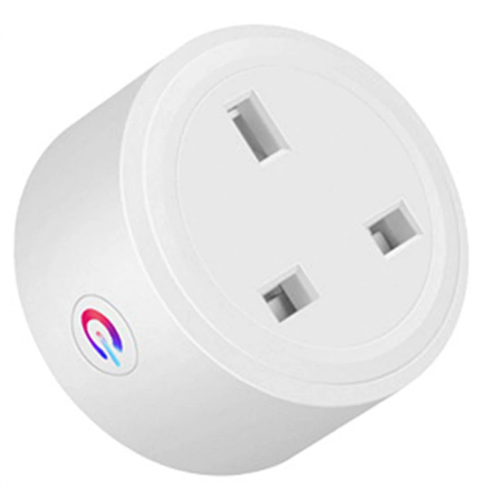 Умная розетка Tuya Zigbee 16A домашний монитор мощности Smart Life голосовое управление Alexa