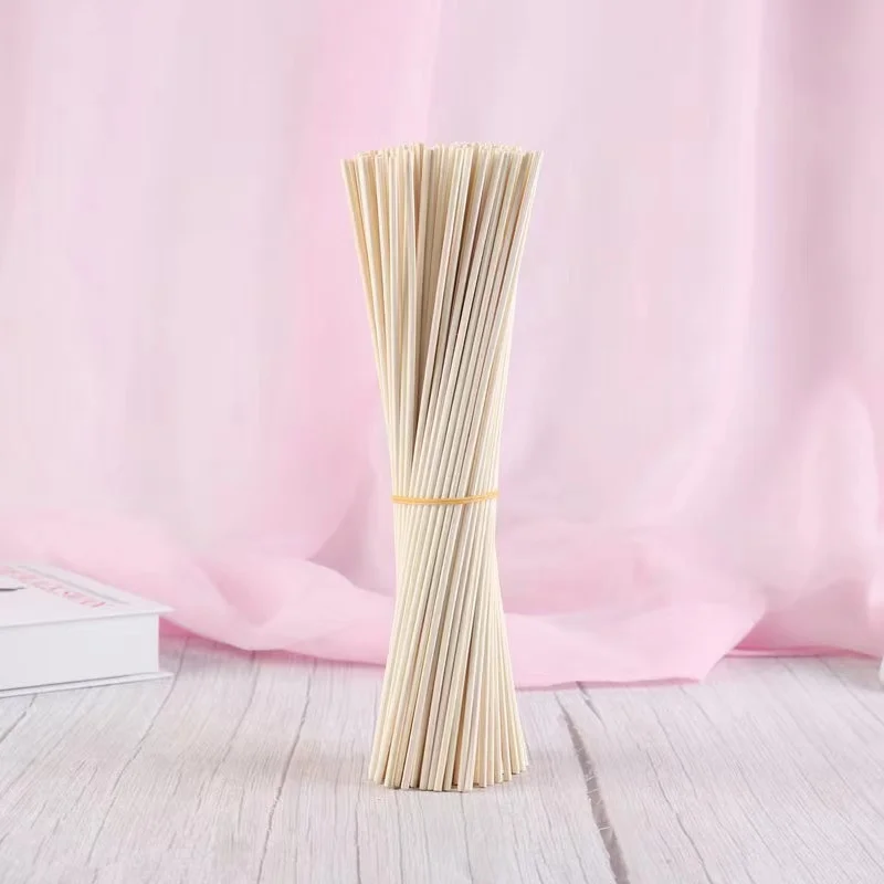 

50pcs 28cmx3mm Aroma Replacement Natural Rattan Sticks Air Freshener Aromatherapy Sticks Essenial Oil Diffuser Refill Sticks