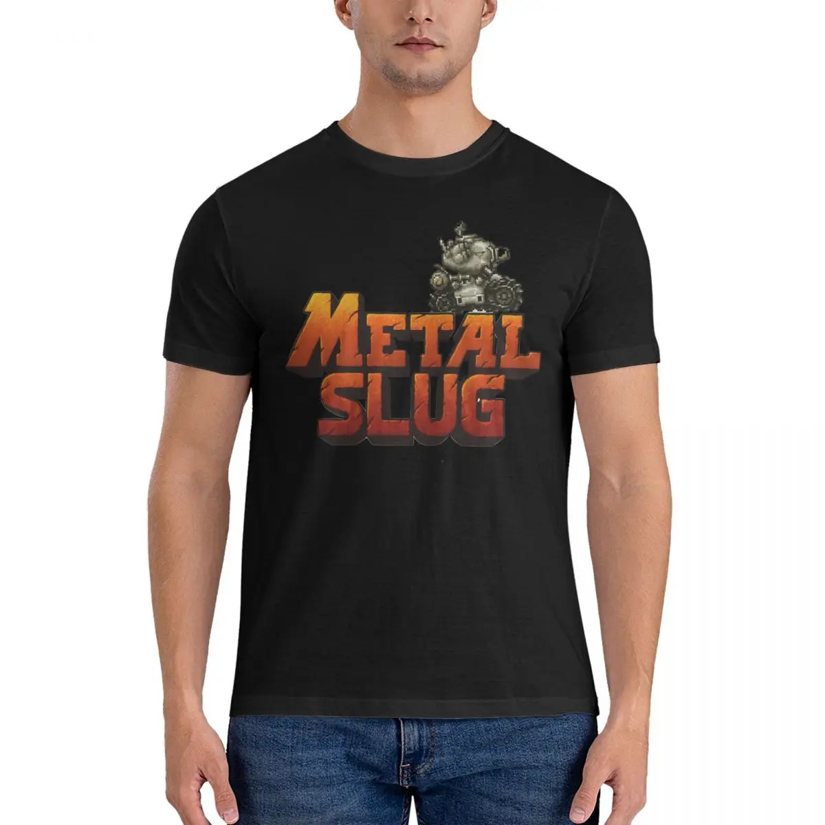 Забавная крутая Мужская футболка с круглым вырезом 100% хлопок футболки короткими