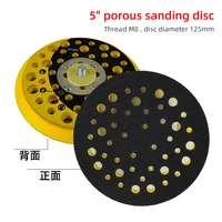 suitable for mirka sander 5 inch tray disc base pneumatic sandpaper machine sticky disc accessories 125mm
