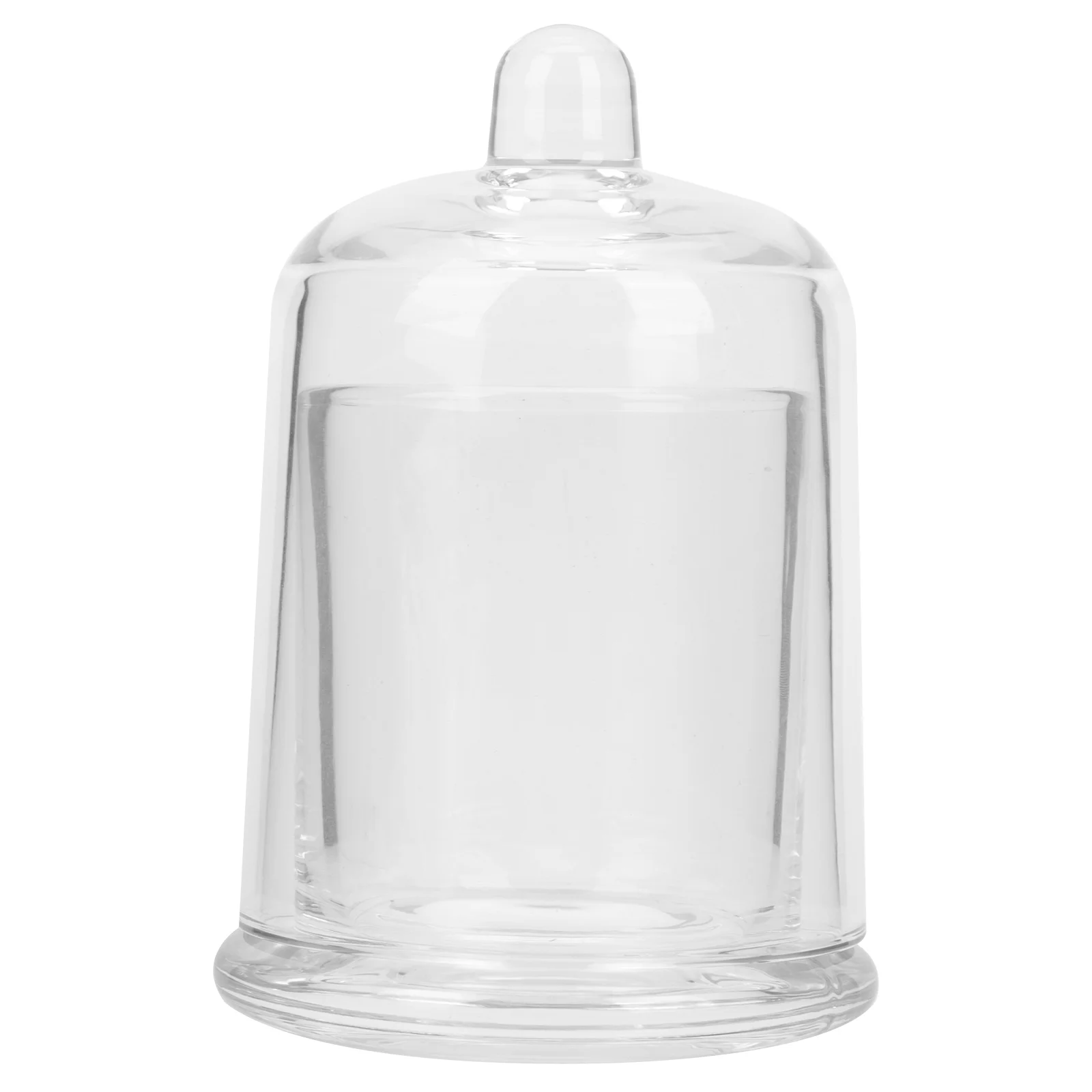 

Glass Candlestick Chic Glass Cover Classic Candle Cup Multipurpose Glass Candle Holder for Home Dorm Party