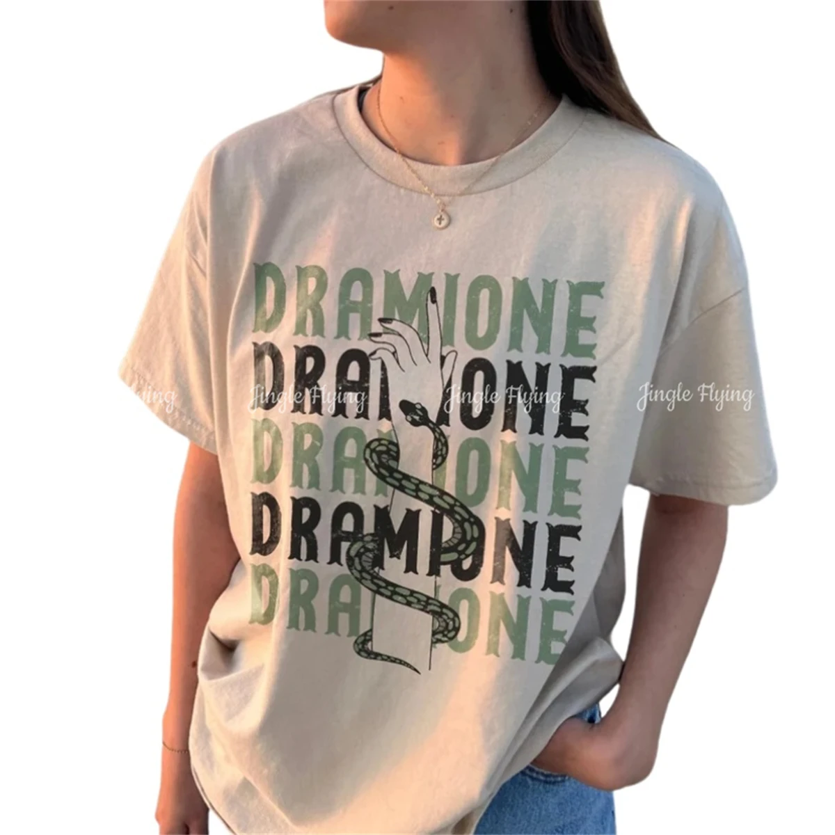 Рубашка для фильма Малфой магический волшебник школа Мерч змеиный дом зеленая