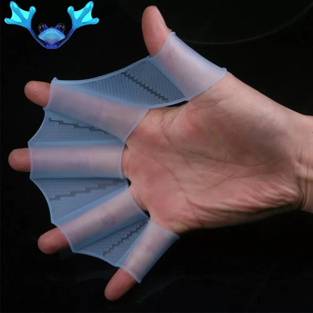 

Плавники для плавания, силиконовые ласты для рук, ласты для пальцев, ласты для тренировок, перчатки для плавания, перчатки для дайвинга, инст...