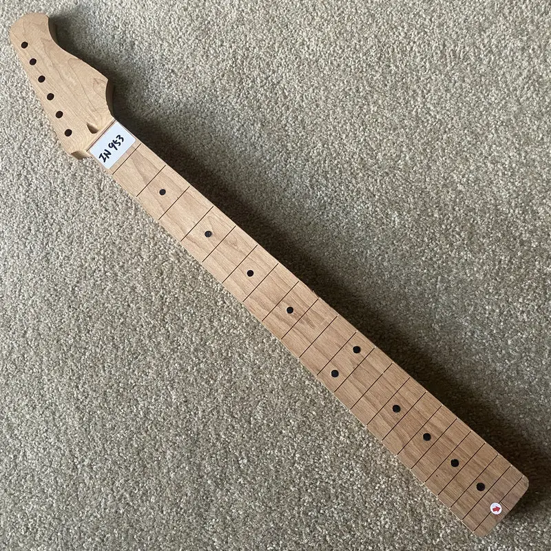 IN953 натуральный жареный клен для 6-струнной грифа электрогитары без ладов