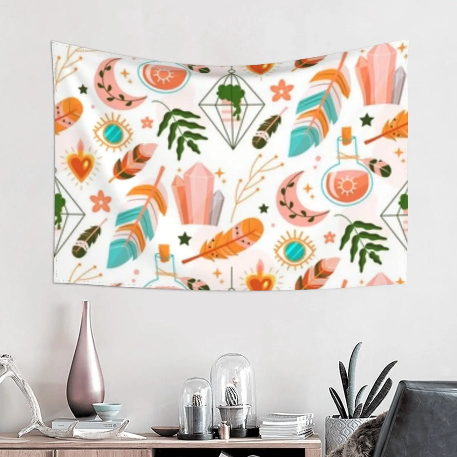 

60 inch x 40 inch Bohemian Tapestry Living Room Decoration Room Divider