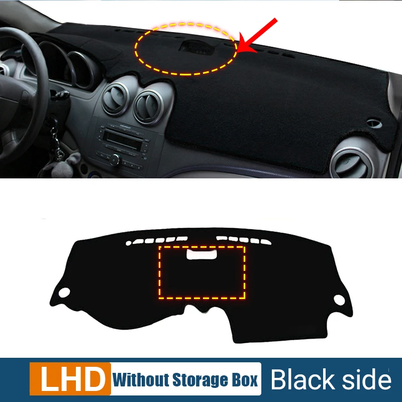 

Накладка На Приборную Панель Для Chevrolet Aveo Kalos Lova 2003-2011, Daewoo Gentra T250 2005-2011, Полиэстер