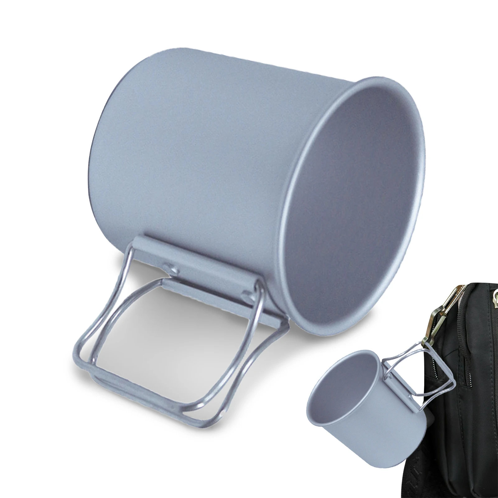 

Туристическая кружка из алюминиевого сплава, складная чашка для воды, кофе, чая, пива, походная посуда, оборудование для кемпинга