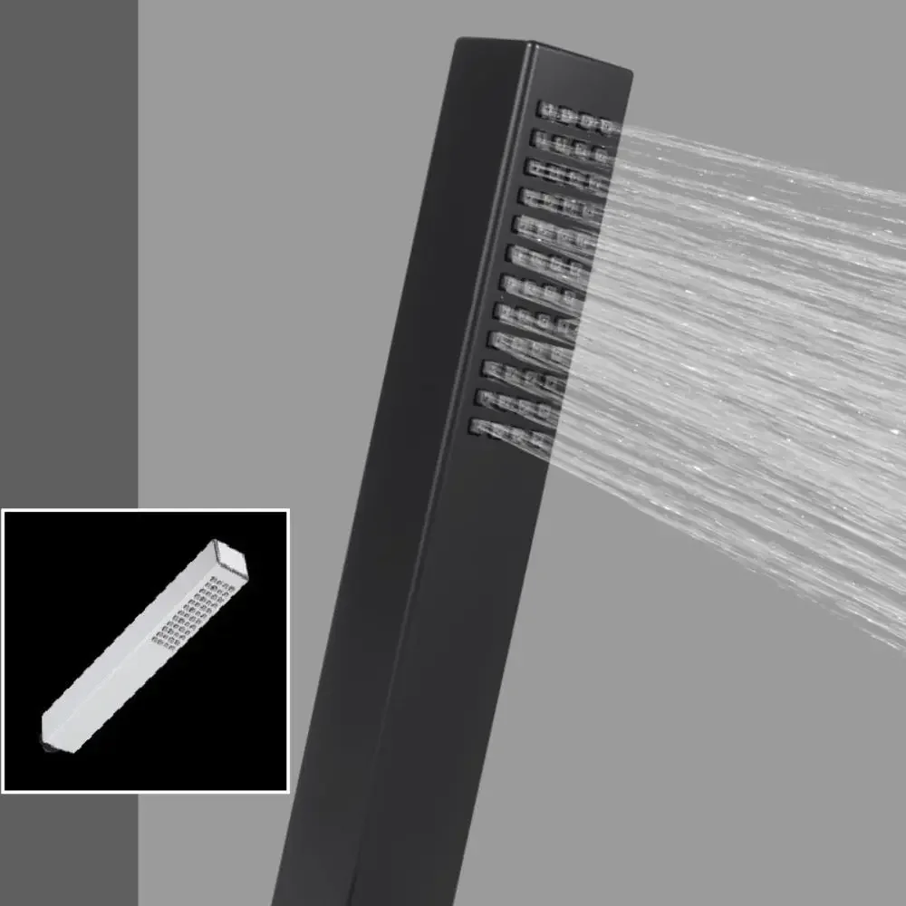 Новая ручная насадка для душа квадратный однофункциональный смеситель высокого