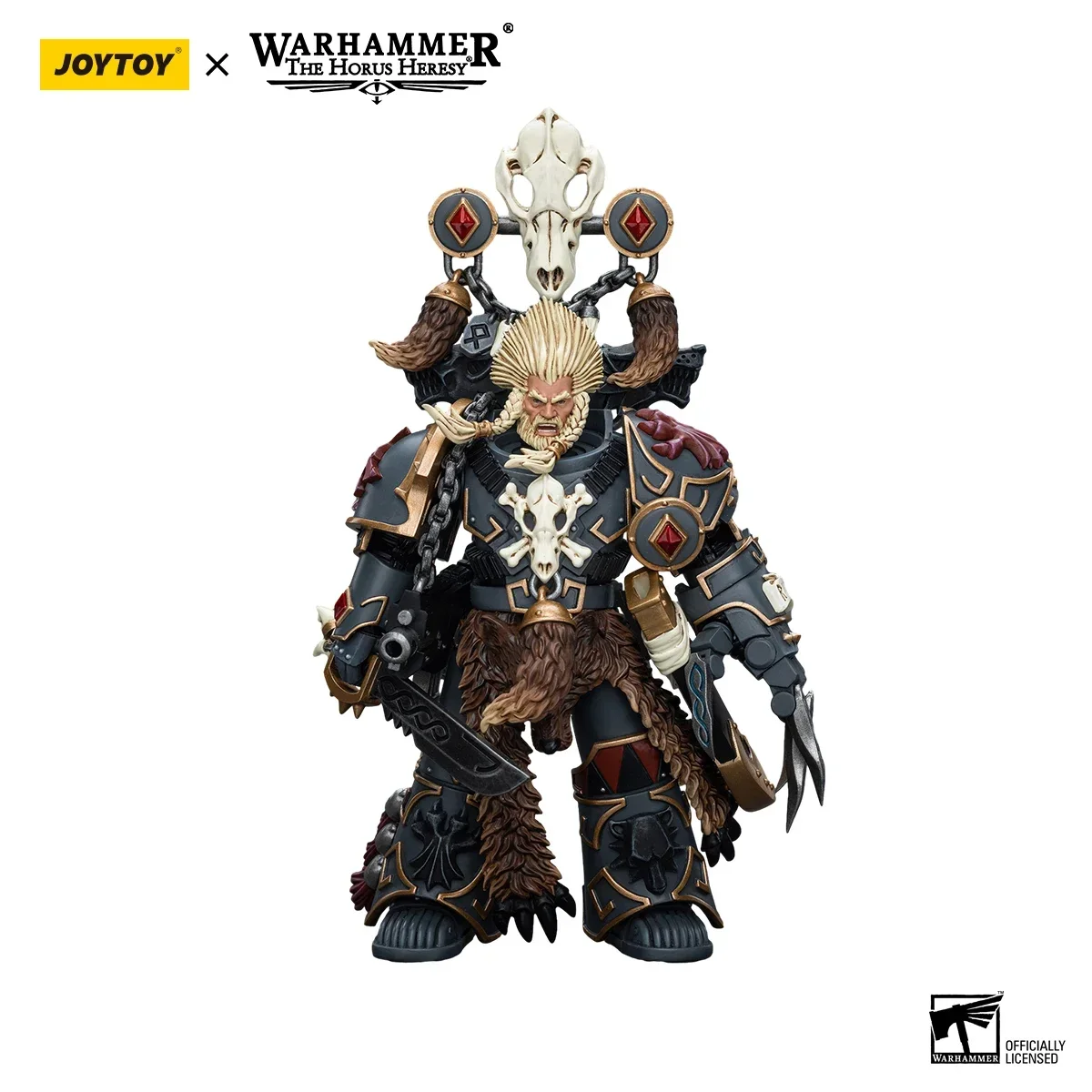 [В НАЛИЧИИ] JOYTOY Warhammer 30K 1/18 Фигурка Space Wolves Geigor Fell-Hand Contemptor Dreadnought Аниме Модель