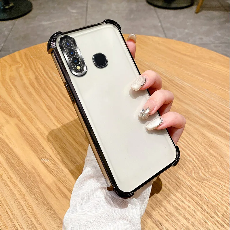 Чехол для Oppo A31 OPPO 2020 чехол CPH2015 CPH2073 CPH2081 прозрачный гальванический телефона