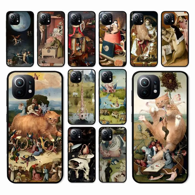 

Hieronymus Bosch Art Phone Case For Xiaomi Mi Note 10 Pro 8 Lite 9 Se 10T 6X 6 5X 5 F1 Mix 2S Max 2 3 Cover