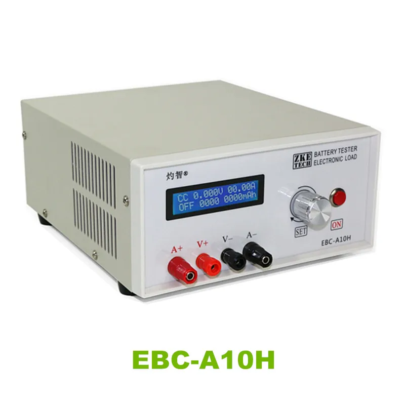 

Battery Capacity Charge Discharge Tester 30V 5-10A 150W Electronic Load Mobile Power Head Test Online Computer Software EBC-A10H