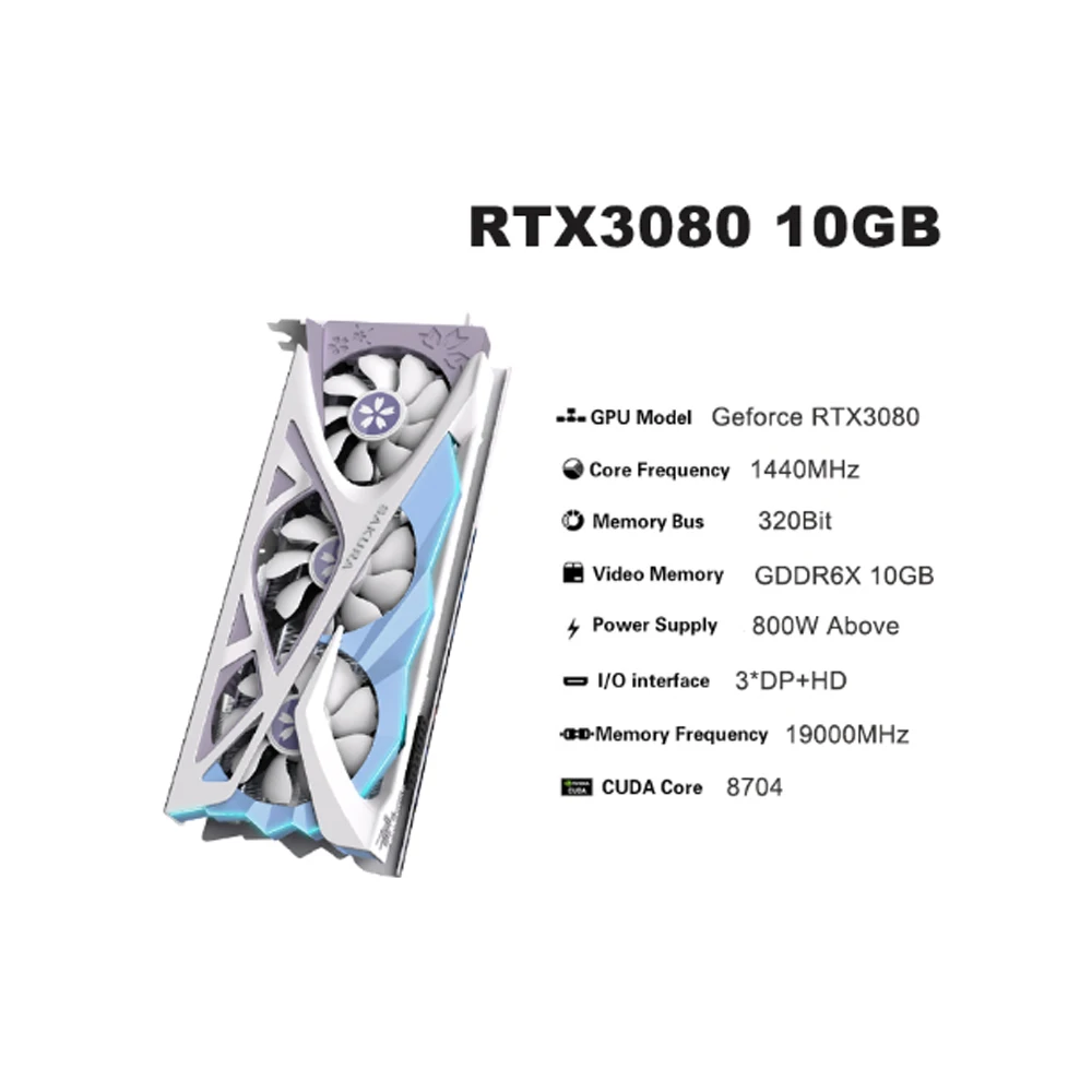 

YESTON GPU RTX3080 10G D6X YA