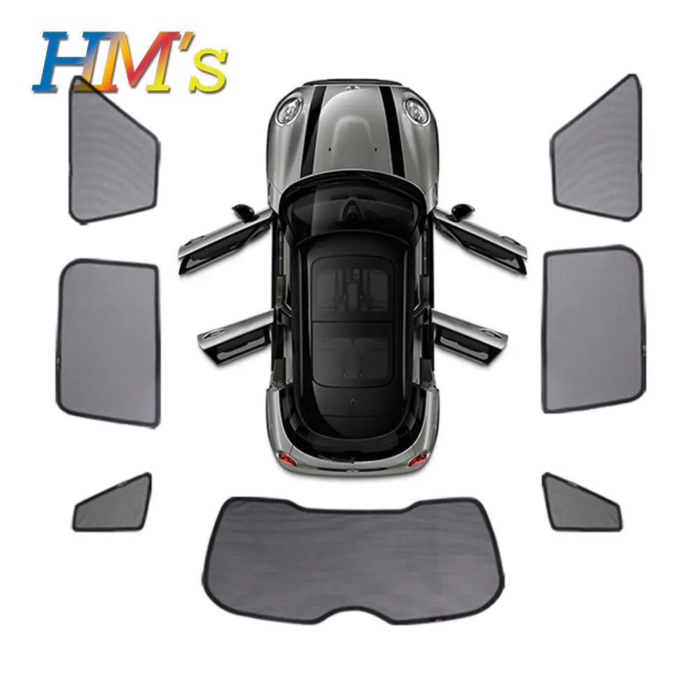 

Car Accessories Side Rear Window Sunshade Sunshield Magnetic Mesh Cover For Mini Cooper F54 Clubman F55 F56 R60 Countryman F60