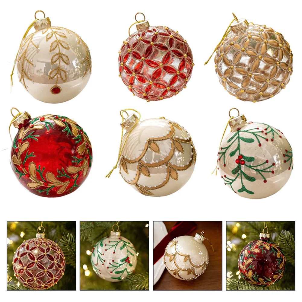 DIY Project Supplies 8 см прозрачный орнамент высокого качества стекло мастерство