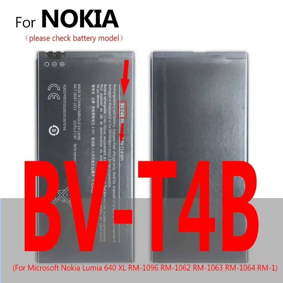 Аккумулятор BV T5E/5J/L4A/T5C/T4B BN-06 BL-5C BL-4C Φ для Microsoft Nokia Lumai 2255 2270 1325 BL-5CT 640 X9 5610XM