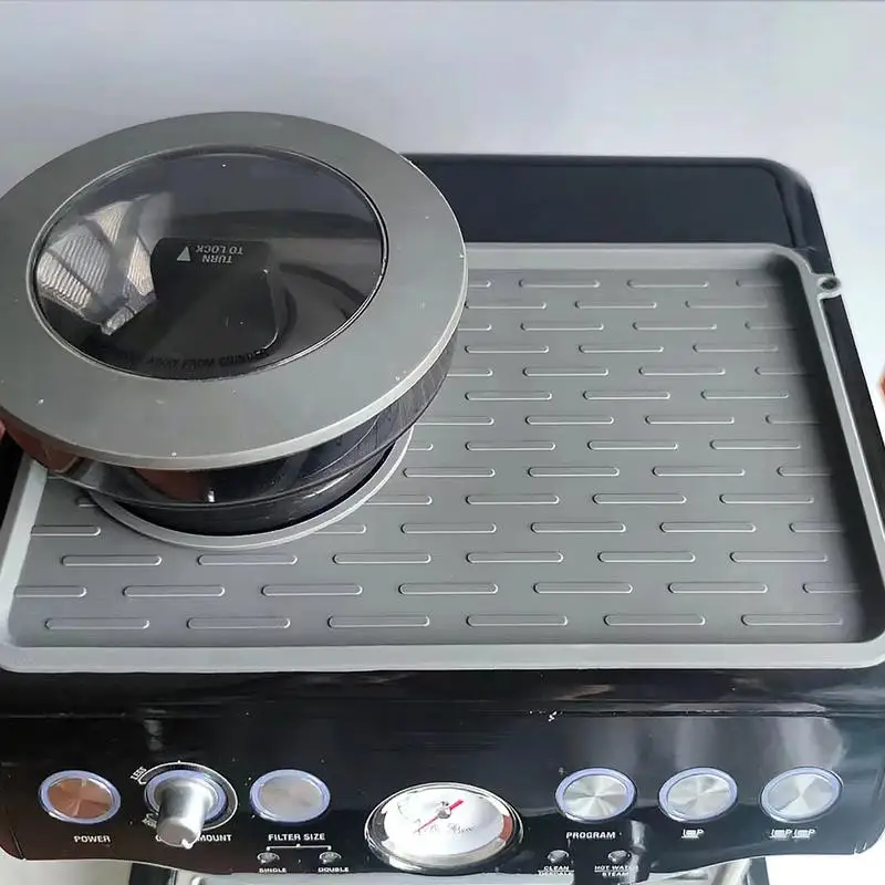 Кофейный коврик для столешницы Нескользящий Впитывающий Коврик черного