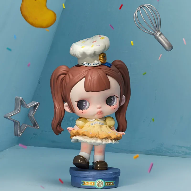 Фото POP MART TINYTINY Sugar Therapy Room Серия «Раскрой ключ к ответам» Слепая коробка-сюрприз Оригинальные игрушки Кукла Милая аниме-фигурка №1