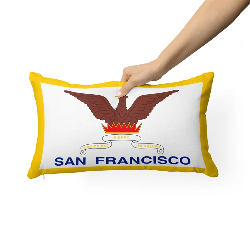 Gaslight Gatekeep GirlbossKiss Сан-Франциско Калифорния Прямоугольные наволочки Чехлы для