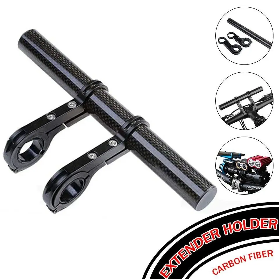 

Airwolf Carbon Fiber Handlebar Extender Extension Bike Holder Bicycle Mount Bracket