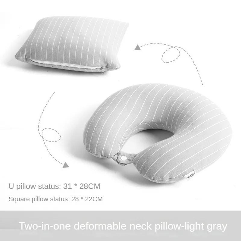 

U-образная подушка для шеи из memory foam