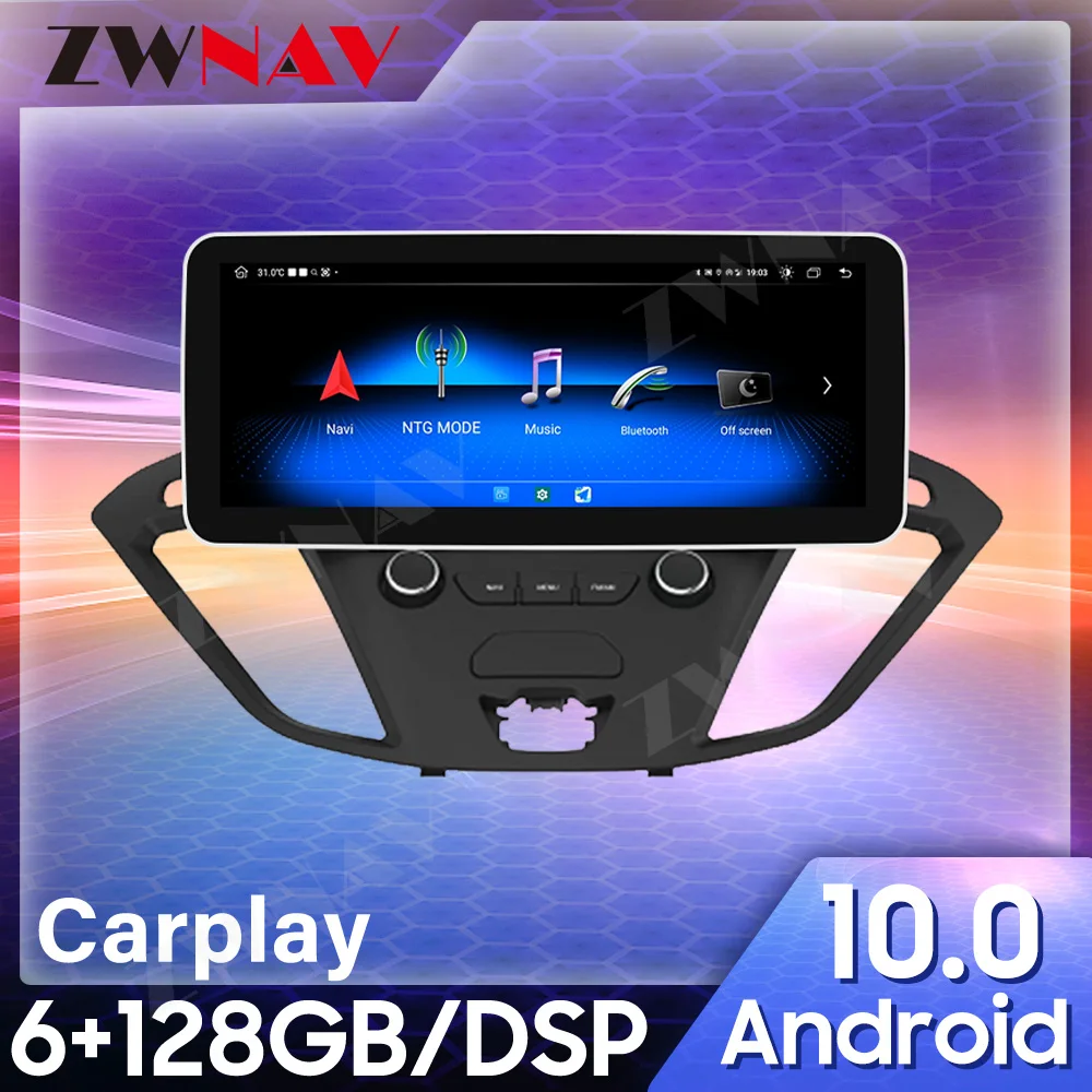 

For Ford Transit Tourneo 2017-2020 CARPLAY Car Radio GPS Navi Multimedia Player Auto Stereo Head Unit Screen Audio Video Player