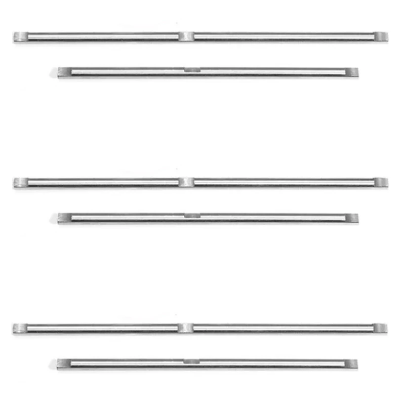 

6Pcs Front & Rear Axle Shaft For MN D90 D91 D96 MN-90 MN99S 1/12 RC Car Upgrade Parts Accessories