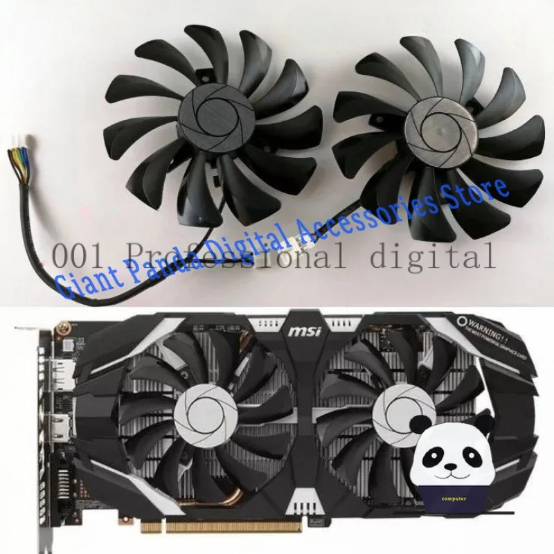 Новый ветровентилятор для MSI GTX 1060 P106 960 3G 6G HA9010H12F-Z