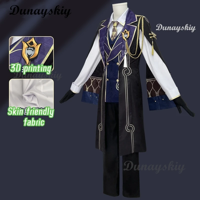 Honkai звезда рельс авантюрин косплей костюм парик десять камней сердца Униформа