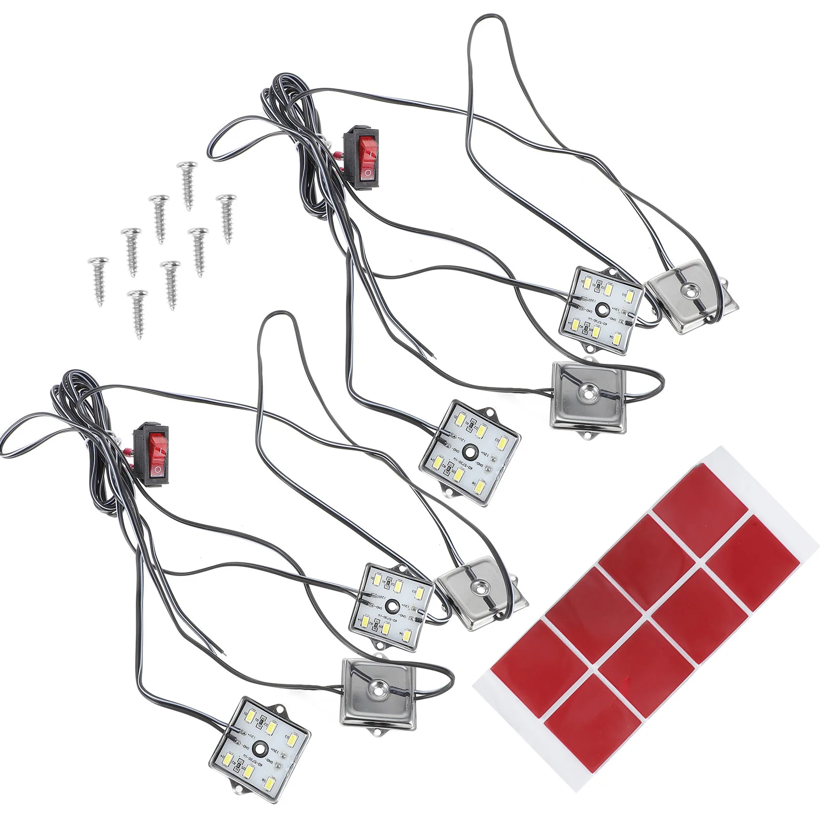 

Light Lights Trailer Interior Led Volt Strip Accessories Lighting Cargo Inside 12V Dome Ceiling Reading Rv Truck Lamp Showcase