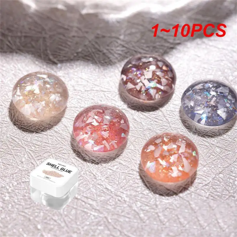 

1-10 шт., легкий клей для ногтей