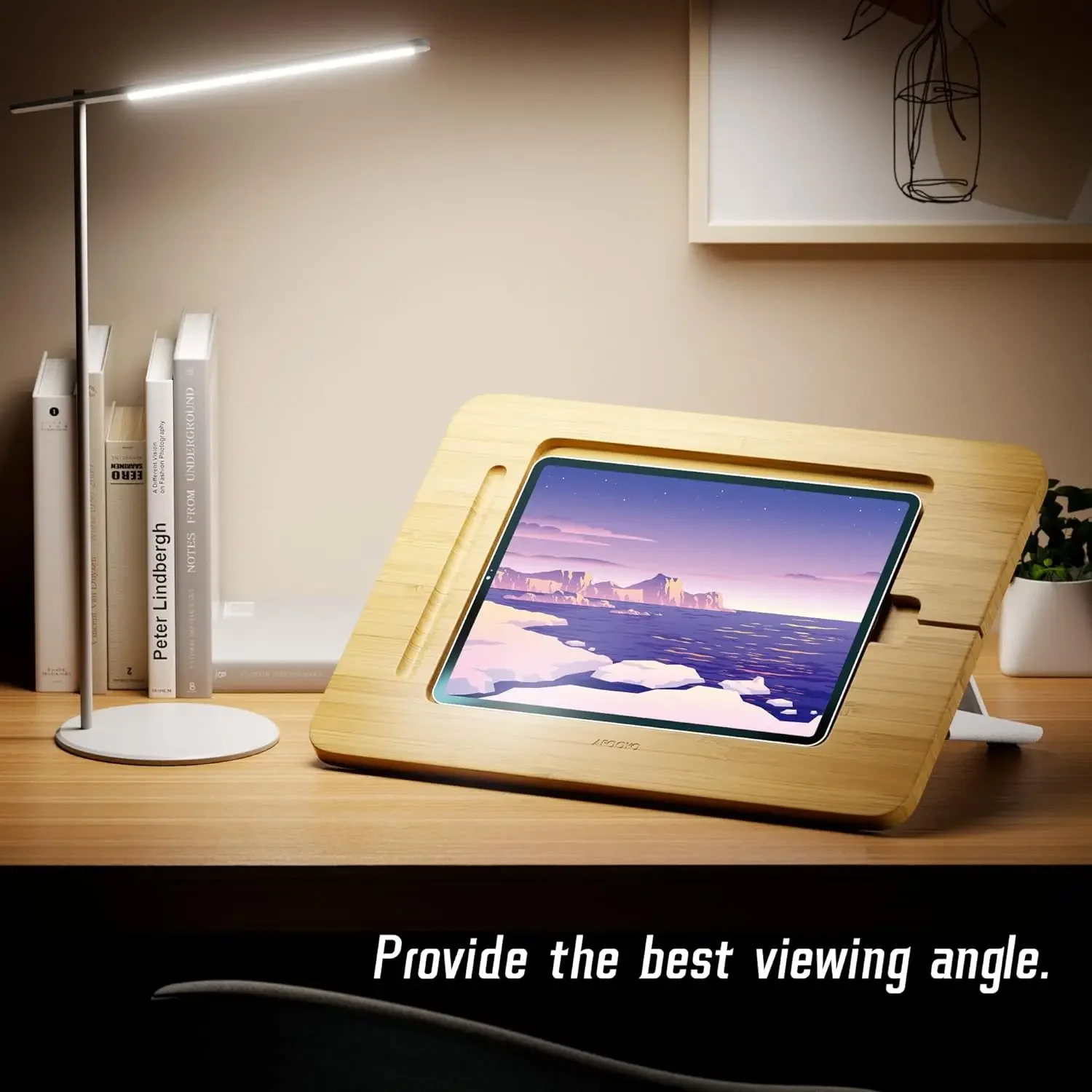 Деревянная подставка для планшета IPad стойка рисования с 5 регулируемыми углами