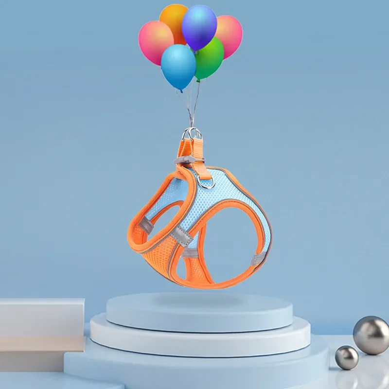 

Нагрудный ремень для домашних животных, жилет для маленьких собак, светоотражающая дышащая веревка для собак, товары для кошек