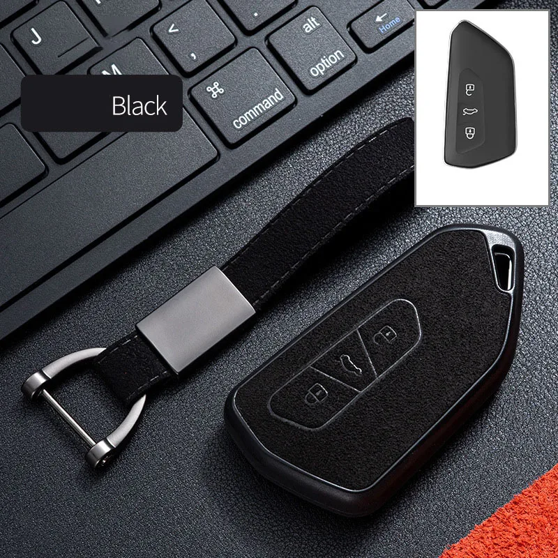 

Car Key Case Cover Shell For VW Volkswagen Golf 8 MK8 ID.3 ID.4 Cupra Skoda Octavia A8 SEAT Leon MK4 2020 2021 Formentor Tarraco