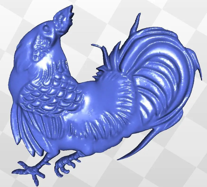 

relief 3d cock_2 model for cnc in STL file