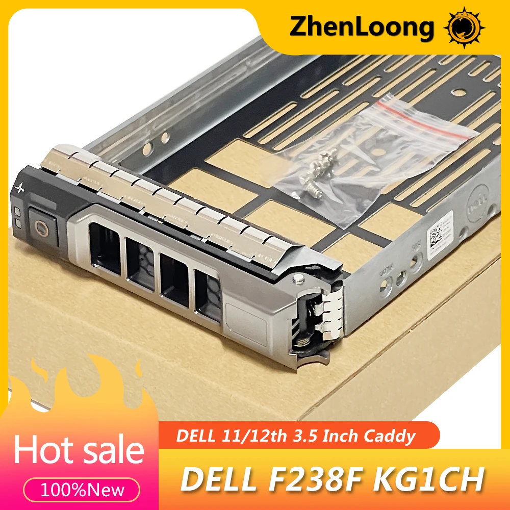 F238F 0F238F 3 5-дюймовый лоток для жесткого диска SAS/SATA G302D X968D DELL R320 R710 R610 R410 T710 T61 T610