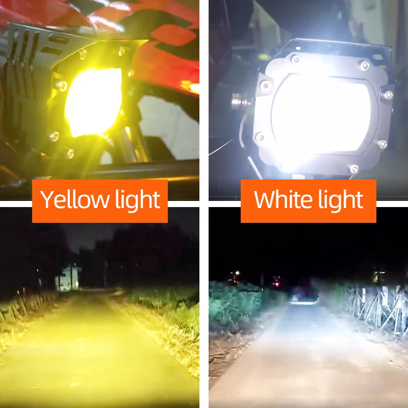 LX2 мотоциклетный противотуманный светильник для вождения вспомогательная