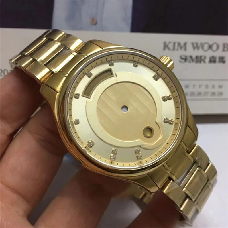 

41mm Assemble Watch Accessories Case Set Dual Calendar Dial Suitable for 2836 2834 2846 Movement Stainless Steel Strap Sapphire
